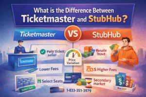 what is the difference between Ticketmaster and StubHub