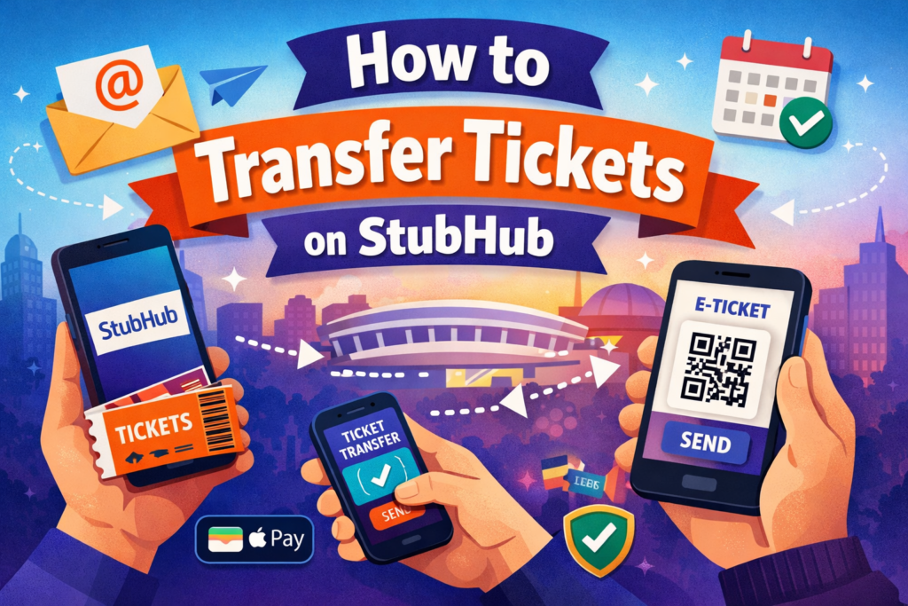 How to Transfer Tickets on StubHub
