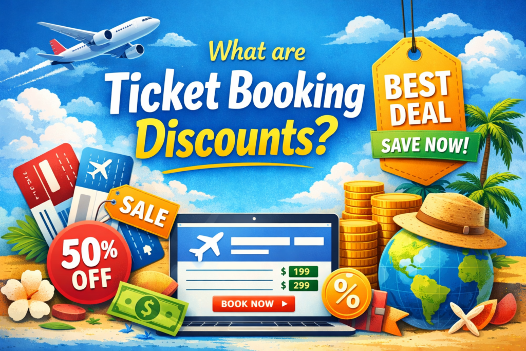 what are ticket booking discounts?