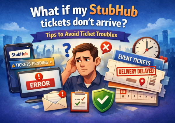 What if my StubHub tickets don't arrive