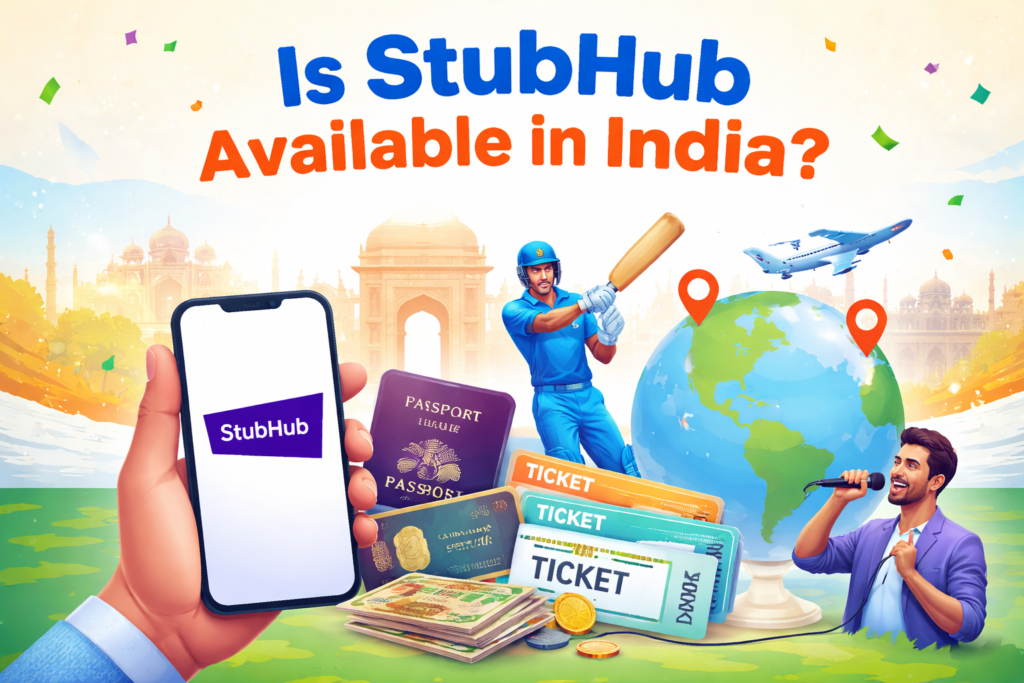 Is StubHub available in India
