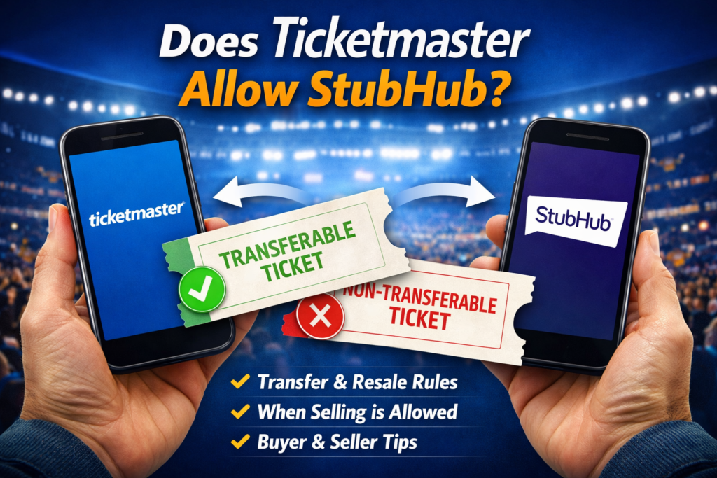 Does Ticketmaster Allow StubHub
