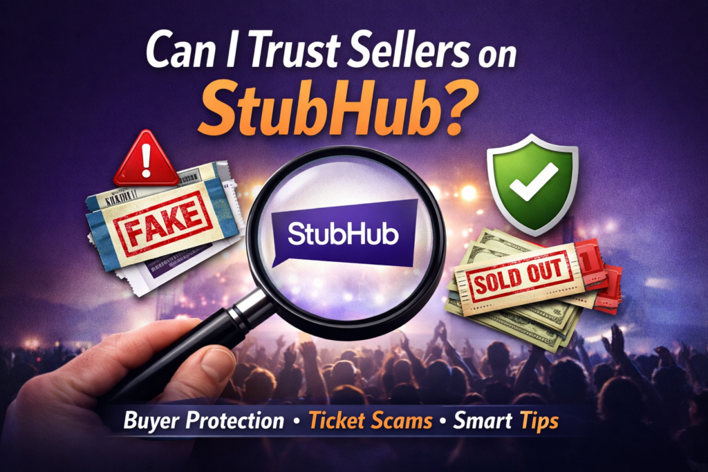 Can I trust sellers on StubHub