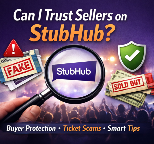 Can I trust sellers on StubHub?