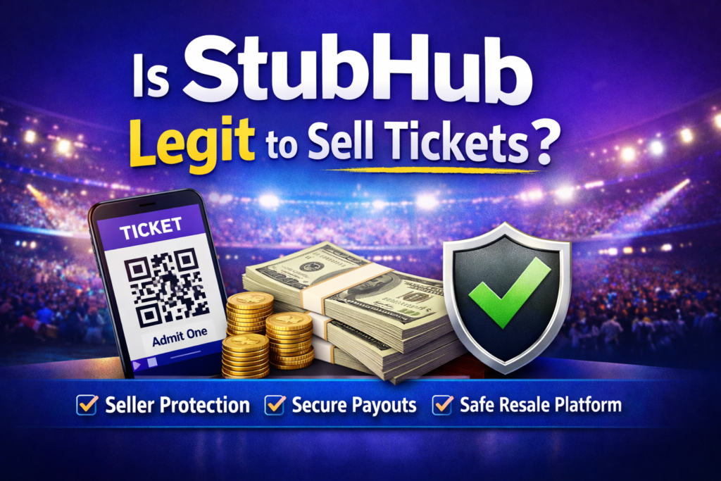 Is StubHub Legit to Sell Tickets? 